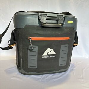 #2870 Ozark Trail 36 Can Welded Hard Sided Cooler, Gray/Black